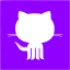 violet github 7 icon