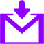 violet gmail login icon