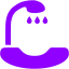 violet hair washing sink icon