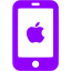 violet iphone icon