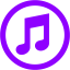 violet itunes icon