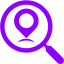 violet local seo icon