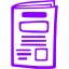 violet newspaper 10 icon