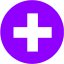 violet plus 4 icon