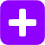 violet plus 6 icon