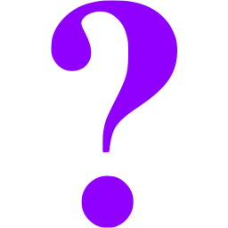 Violet question mark icon - Free violet question mark icons