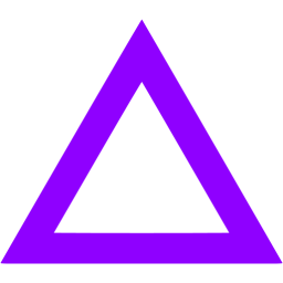 triangle outline icon