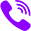 violet viber icon