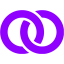 violet wedding rings icon