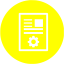 yellow article marketing 2 icon