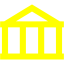 yellow bank icon