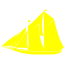 yellow boat icon