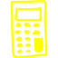 yellow calculator icon