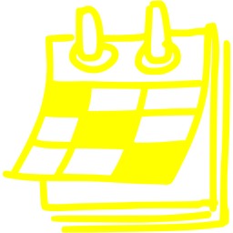 Yellow calendar icon - Free yellow calendar icons