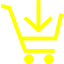 yellow cart 20 icon