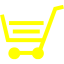 yellow cart 36 icon