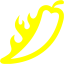 yellow chili pepper 29 icon