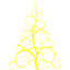 yellow christmas 40 icon