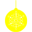 yellow christmas 45 icon