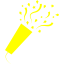 yellow confetti 2 icon