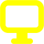 yellow desktop 3 icon