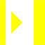 yellow expand left icon