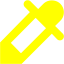 yellow eyedropper icon