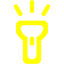yellow flashlight icon