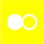 yellow flickr 2 icon