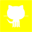 yellow github 7 icon