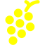 yellow grapes icon