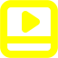 yellow play 8 icon