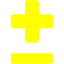 yellow plus minus 2 icon