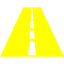 yellow road 2 icon
