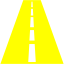 yellow road 3 icon