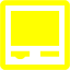 yellow self service kiosk icon