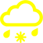 yellow sleet icon