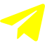 yellow telegram icon