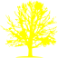 yellow tree icon