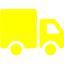 yellow truck icon