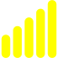 yellow wifi 2 icon