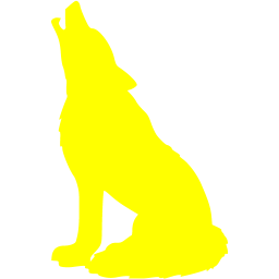 Yellow wolf icon - Free yellow animal icons Yellow wolf icon - Free yellow animal icons